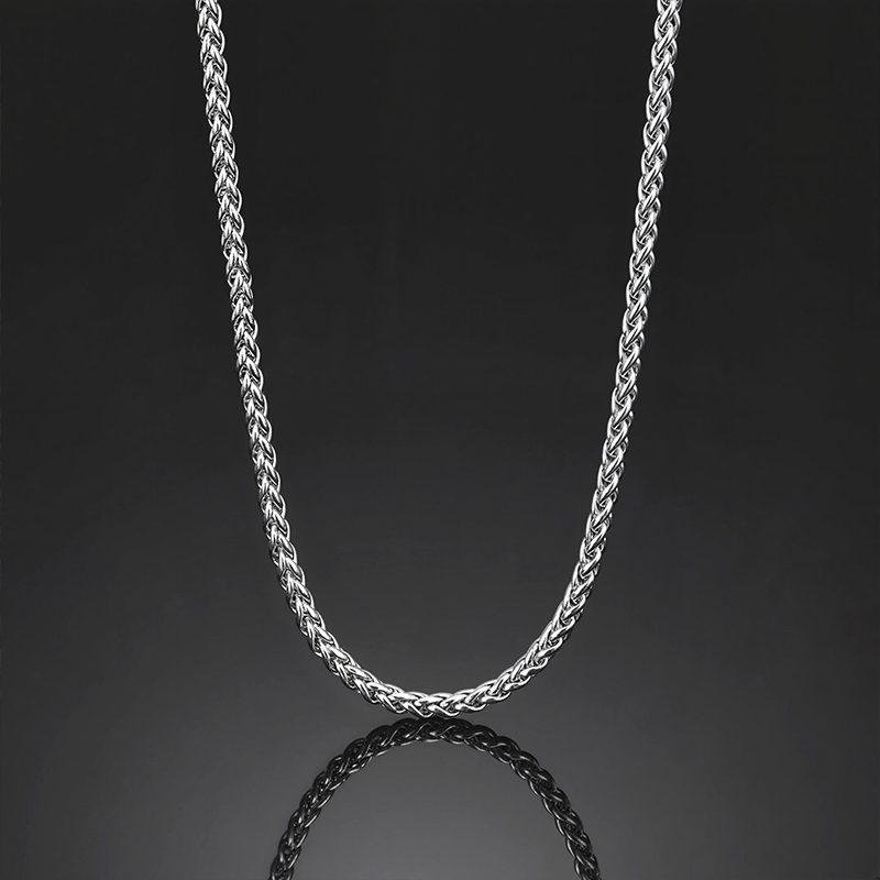 2.5mm Stainless Steel Franco Chain Bold Statement Style With Street Luxury - Image 3