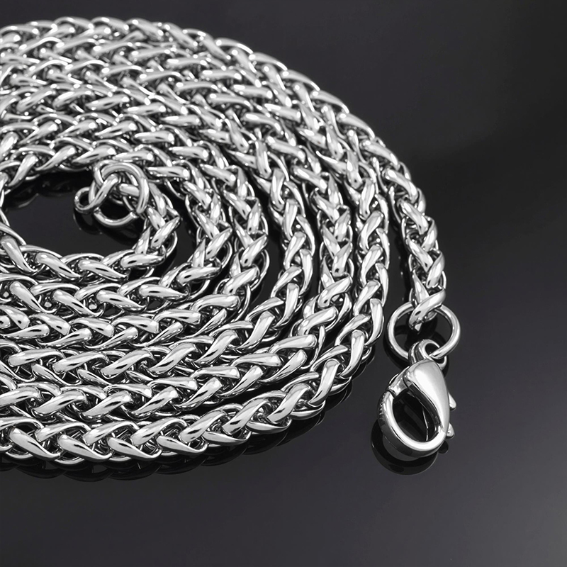 2.5mm Stainless Steel Franco Chain Bold Statement Style With Street Luxury - Image 4