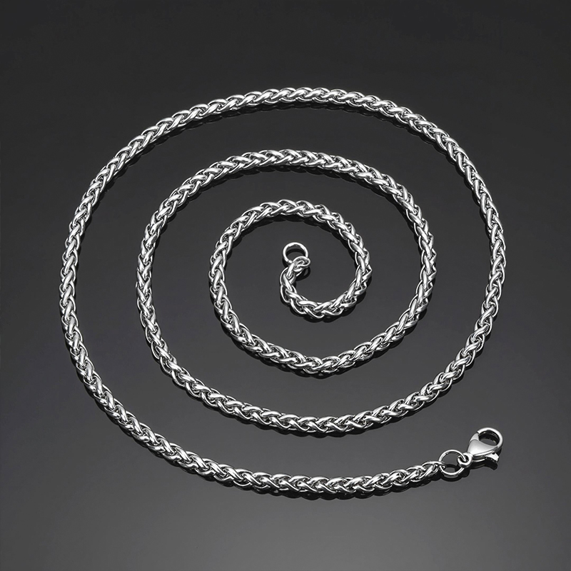 2.5mm Stainless Steel Franco Chain Bold Statement Style With Street Luxury - Image 5