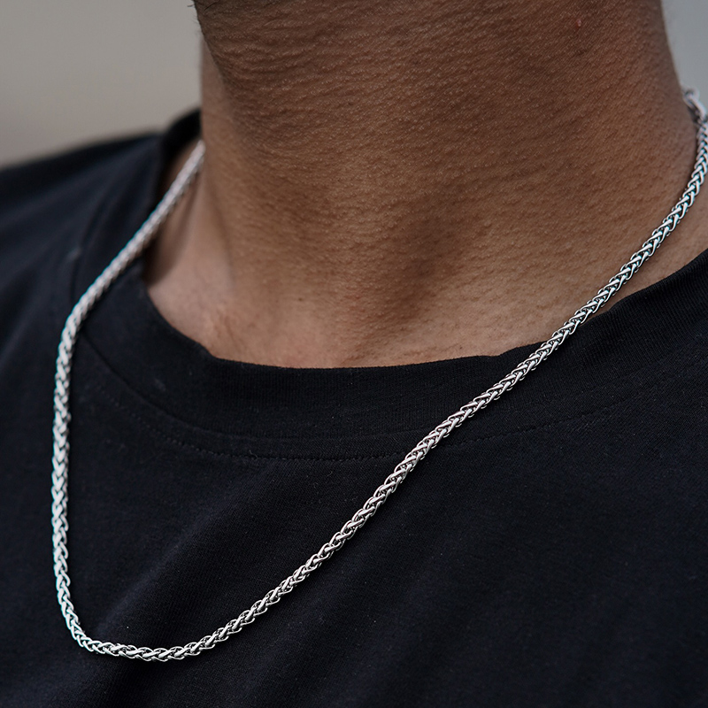2.5mm Stainless Steel Franco Chain Bold Statement Style With Street Luxury - Image 6