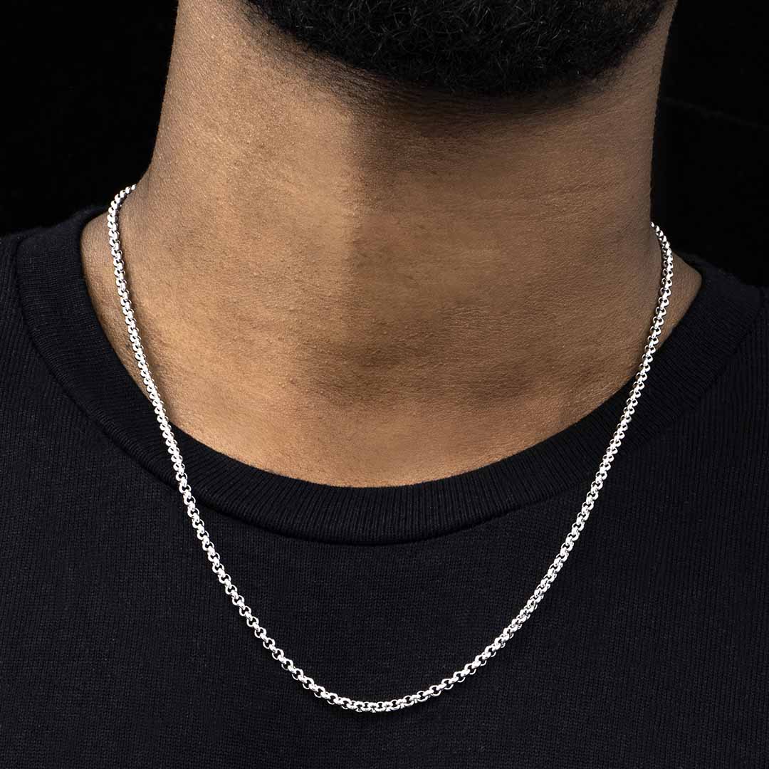 3mm Round Cable Chain Bold Statement Style With Street Luxury