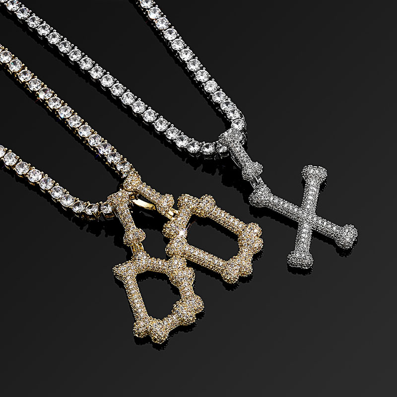 Bone A-z Letters Pendant Bold Statement Style With Street Luxury - Image 4