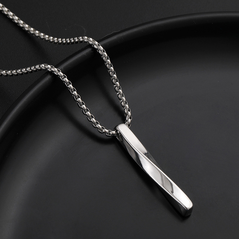 Mobius Stainless Steel Pendant Bold Statement Style With Street Luxury - Image 3