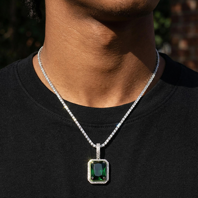 Glow In The Dark Cube Pendant Bold Statement Style With Street Luxury - Image 3