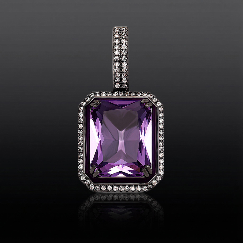 Glow In The Dark Cube Pendant Bold Statement Style With Street Luxury - Image 5