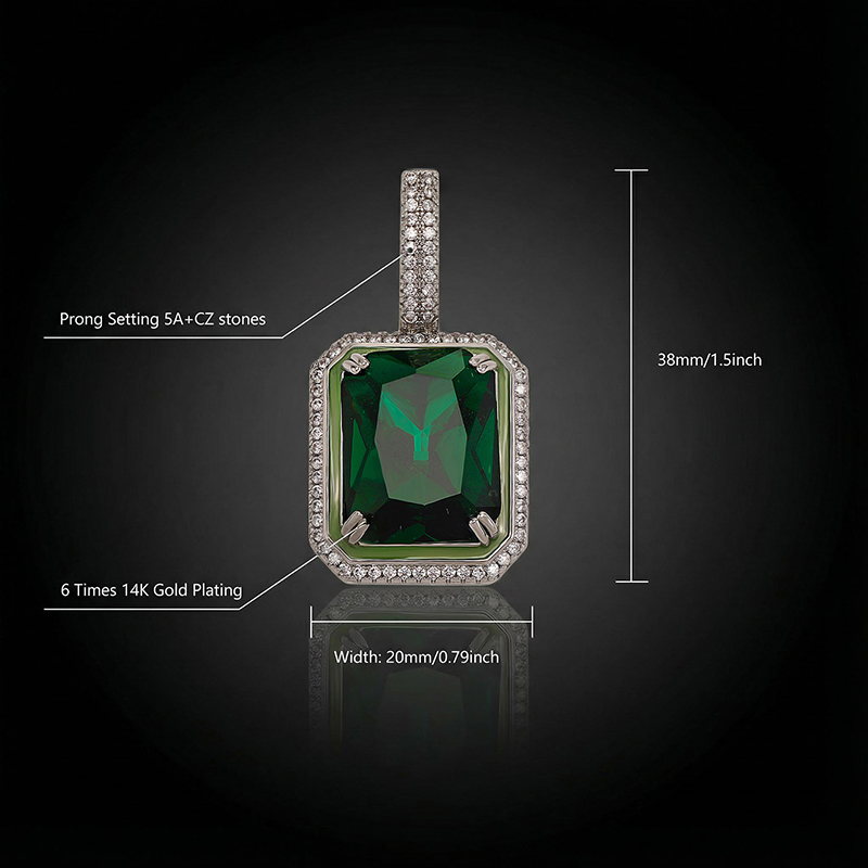Glow In The Dark Cube Pendant Bold Statement Style With Street Luxury - Image 7