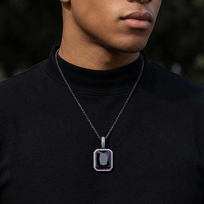 Glow In The Dark Cube Pendant Bold Statement Style With Street Luxury - Image 9