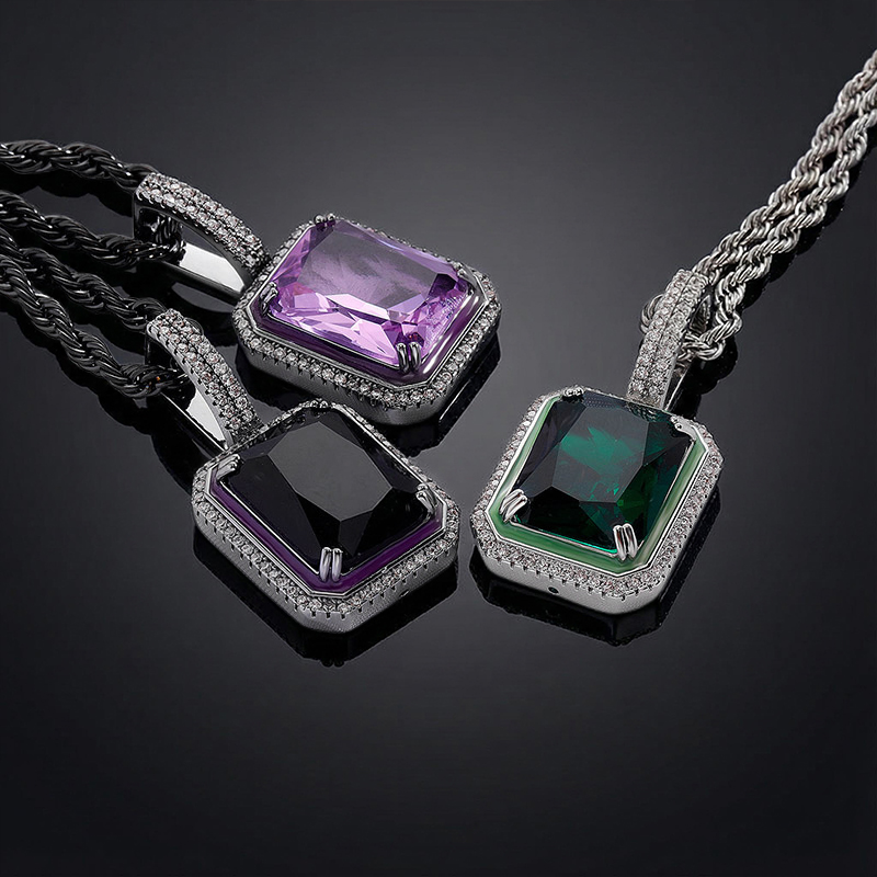 Glow In The Dark Cube Pendant Bold Statement Style With Street Luxury