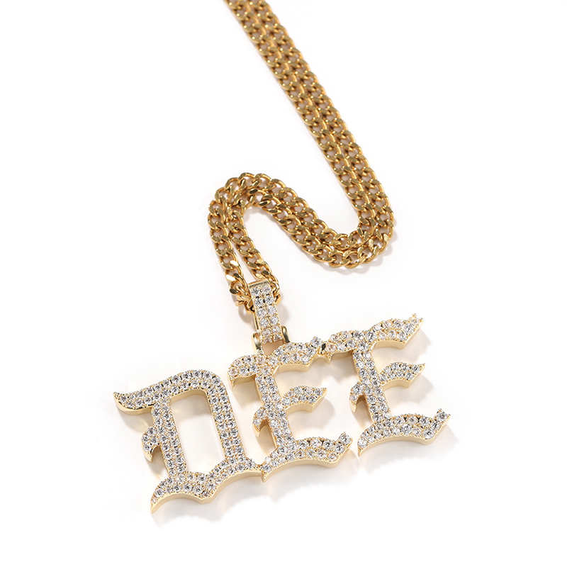 Custom Old English Name Pendant Bold Statement Style With Street Luxury - Image 4