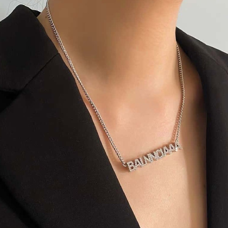 Customized Bold Name Pendant With 3mm Cuban Chain With Street Luxury Shine - Image 5