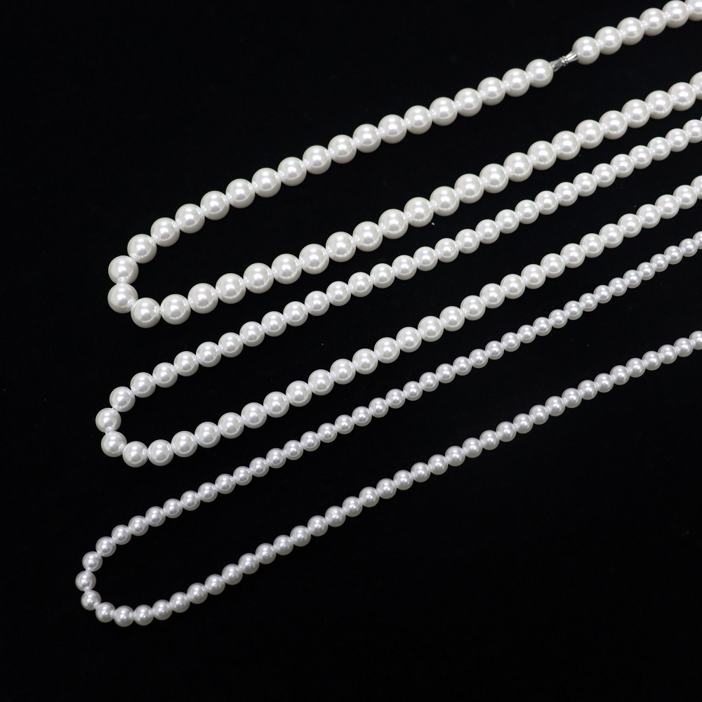 6mm/8mm/10mm Pearl Necklace Bold Statement Style With Street Luxury - Image 5