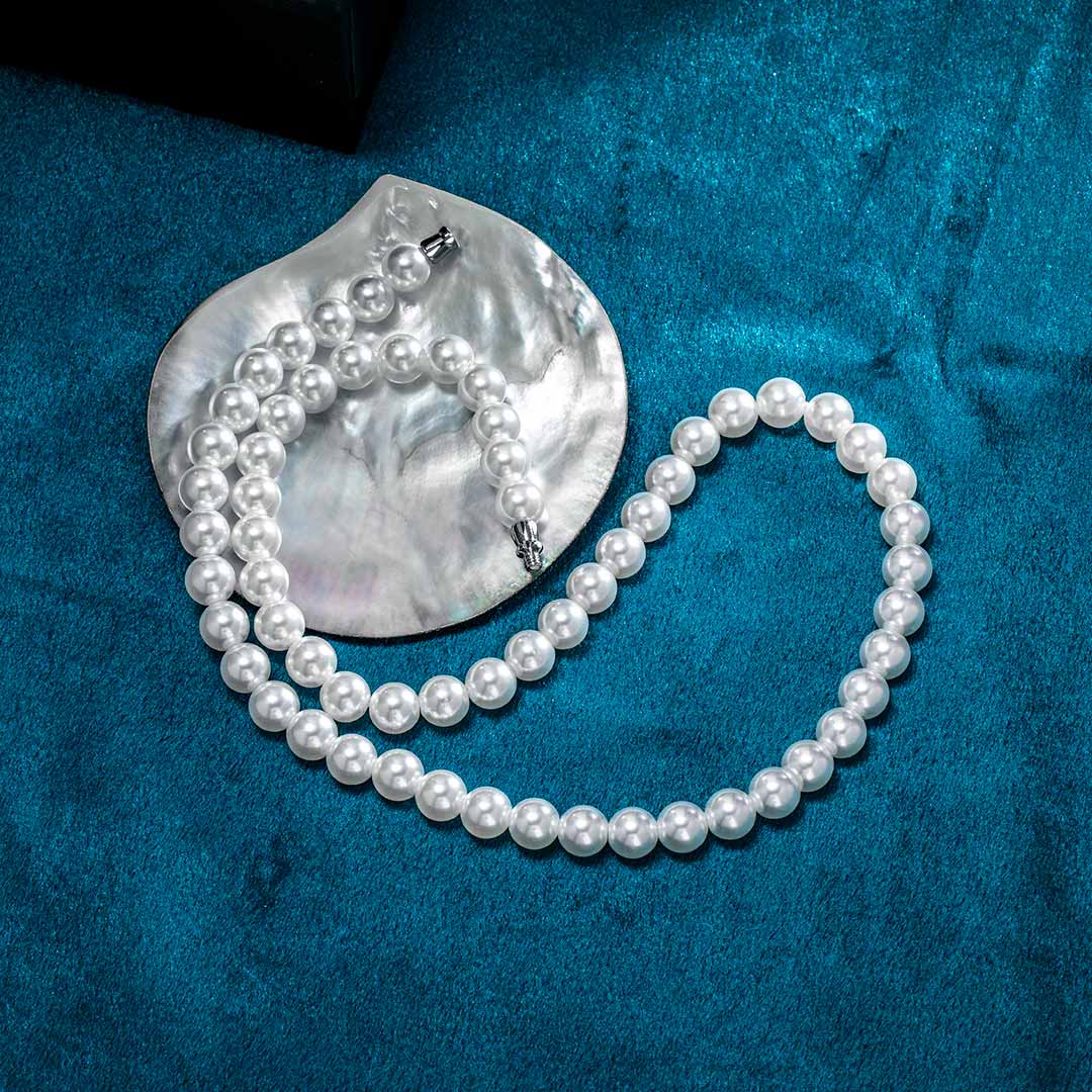 6mm/8mm/10mm Pearl Necklace Bold Statement Style With Street Luxury - Image 6