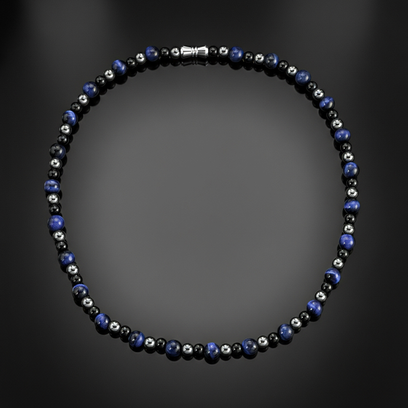Yellow Tiger Eye Stone Chain Bold Statement Style With Street Luxury - Image 8