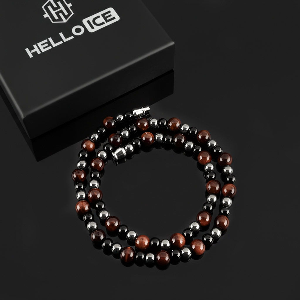 Yellow Tiger Eye Stone Chain Bold Statement Style With Street Luxury - Image 11