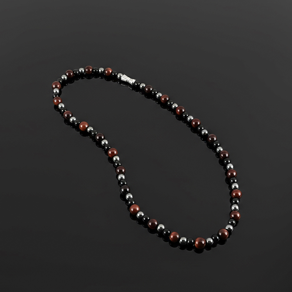Yellow Tiger Eye Stone Chain Bold Statement Style With Street Luxury - Image 12