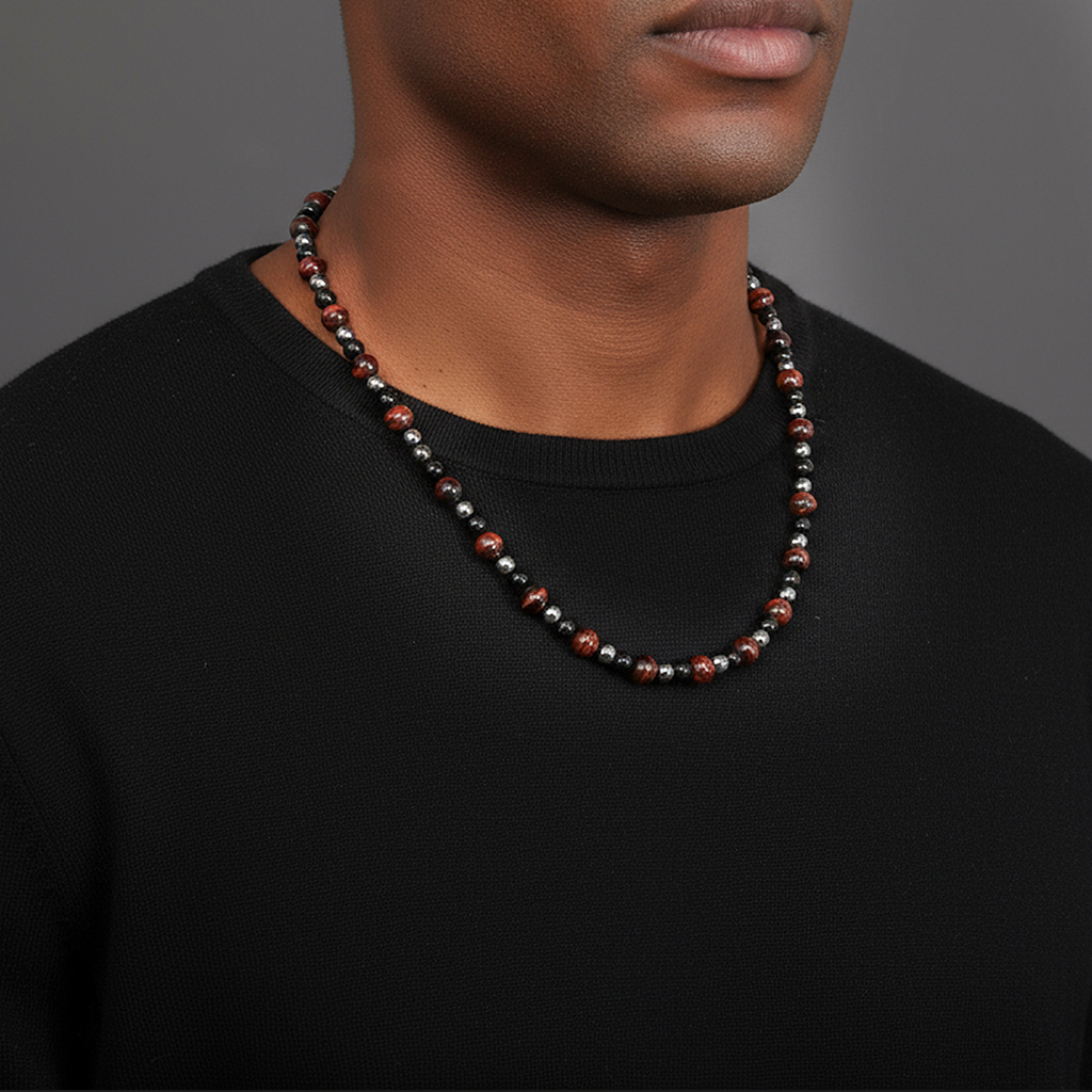 Yellow Tiger Eye Stone Chain Bold Statement Style With Street Luxury - Image 13