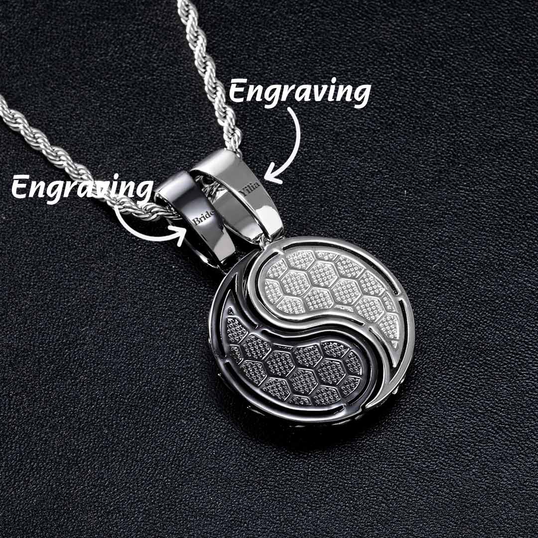 2pc Yin Yang Magnetic Pendant Bold Statement Style With Street Luxury - Image 4