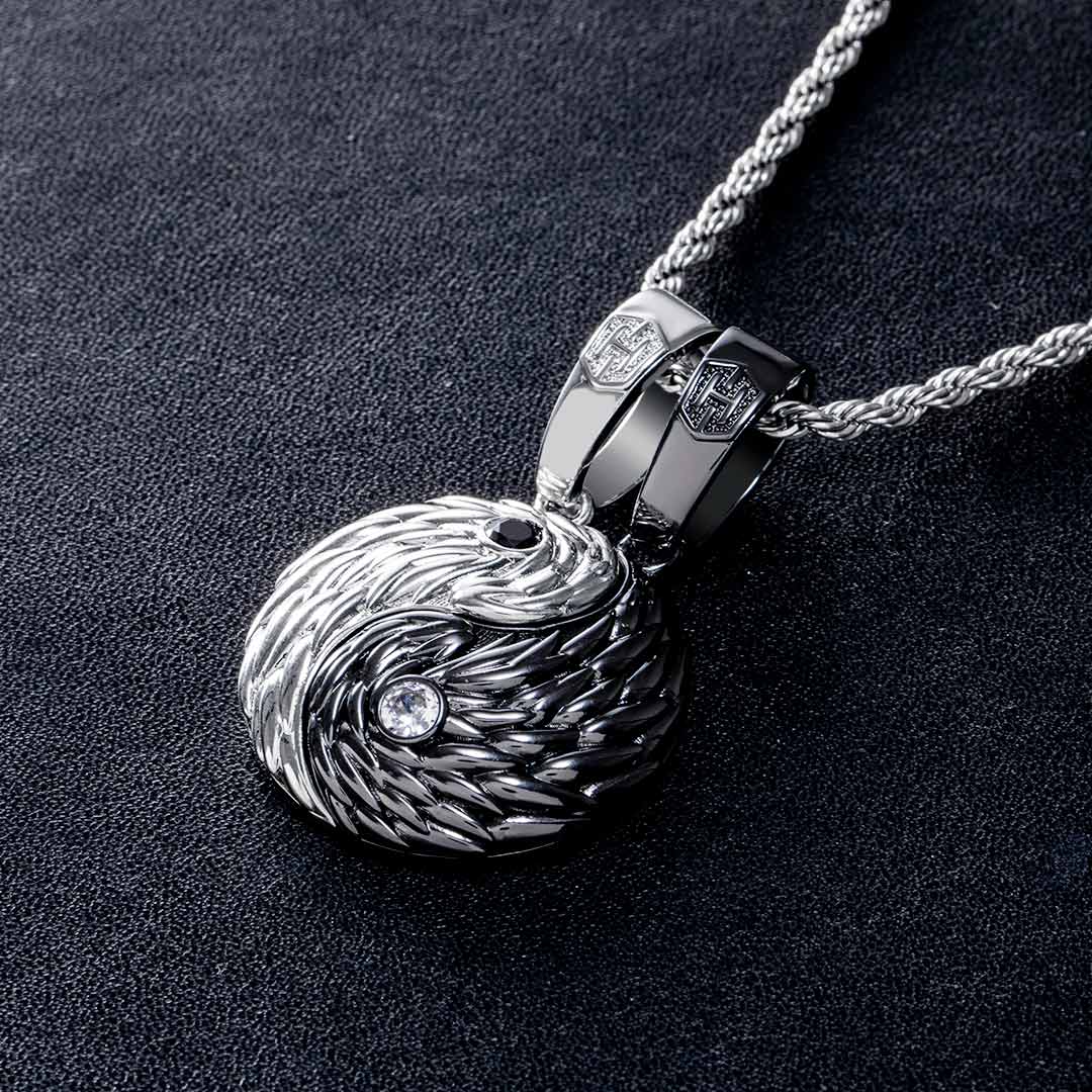 2pc Yin Yang Magnetic Pendant Bold Statement Style With Street Luxury - Image 5