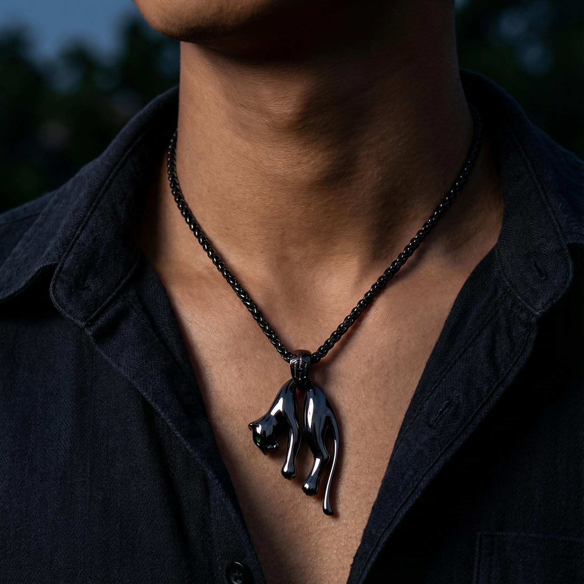 Iced Out Panther Pendant Gold Premium Look Without Heavy Price - Image 6