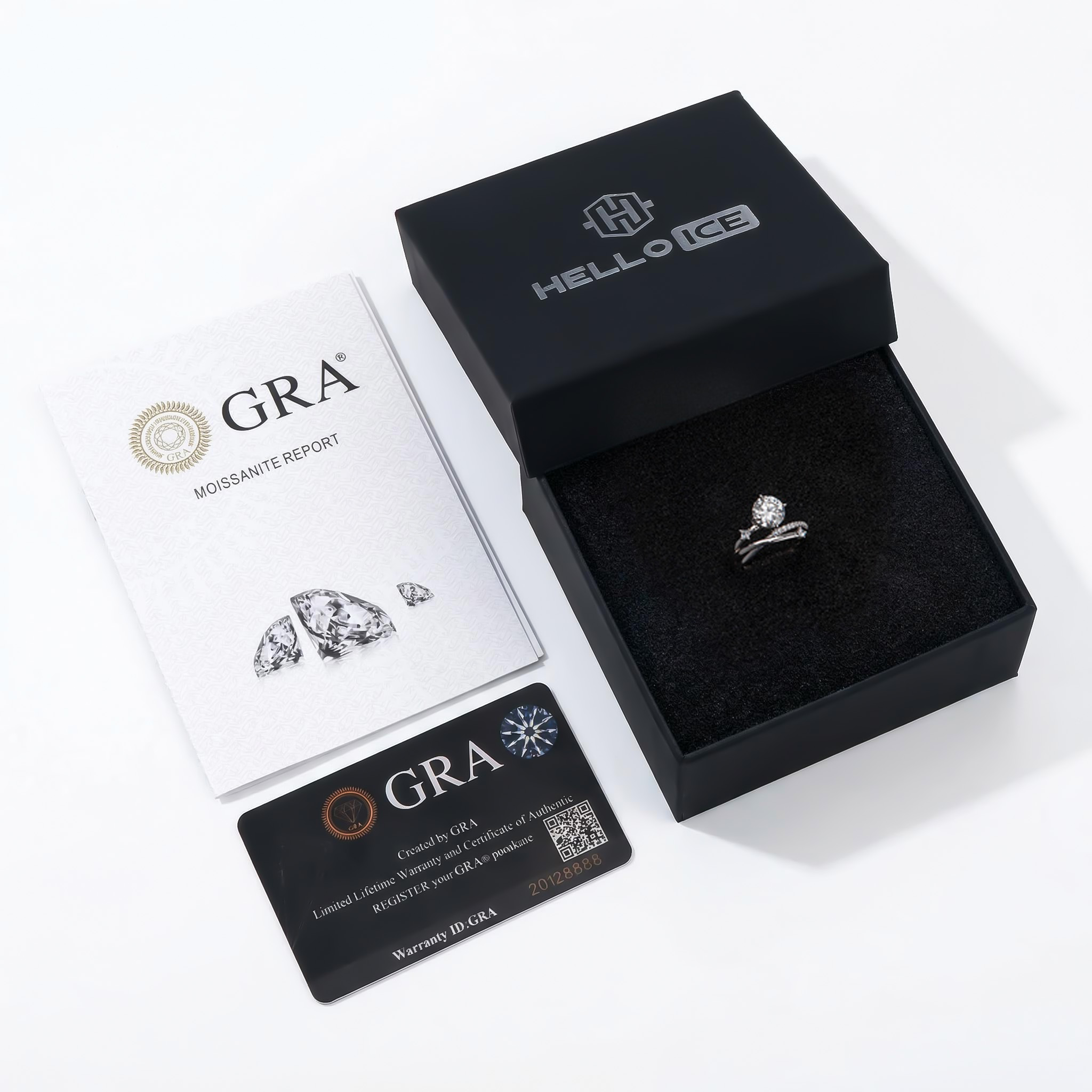 2ct Round Cut Thorns Moissanite Engagement Ring In S925 Sterling Silver - Image 6