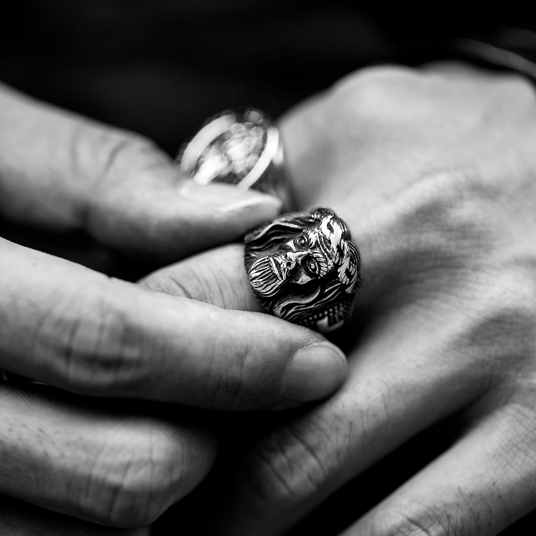 Jesus Christ Cross Stainless Steel Christian Ring With Street Luxury Shine - Image 4