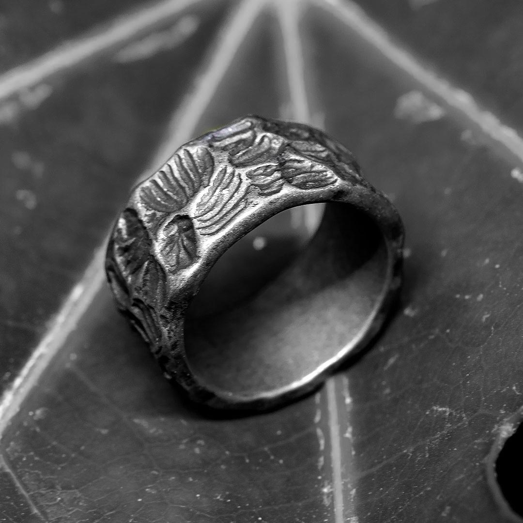 Viking Odin Valknut Stainless Steel Ring Silver With Street Luxury Shine - Image 4