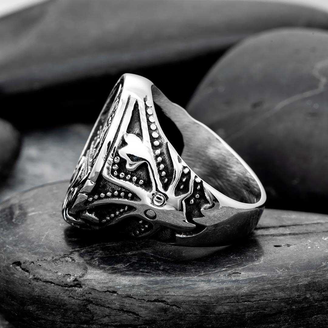 Sailing Ship Storm Sailor Stainless Steel Ring With Street Luxury Shine - Image 4