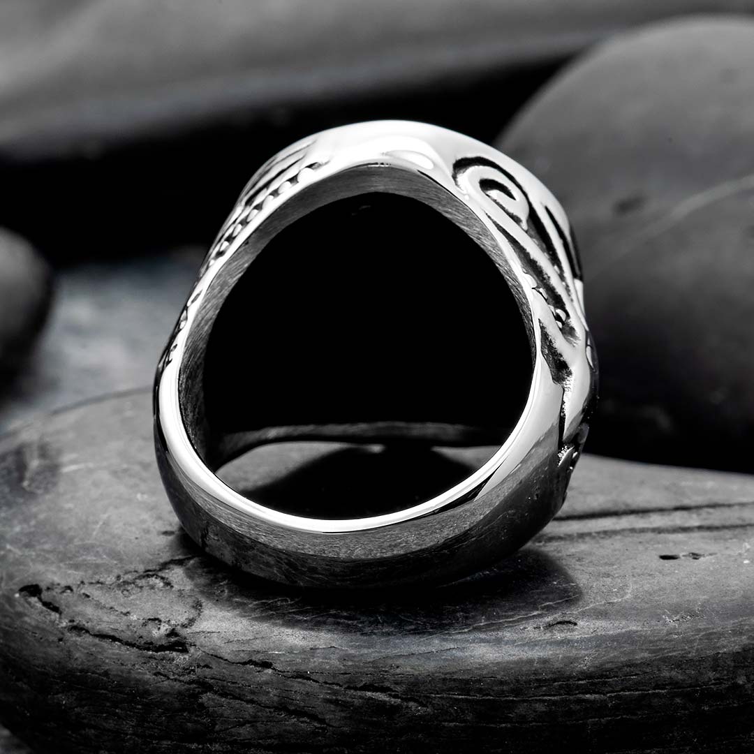 Sailing Ship Storm Sailor Stainless Steel Ring With Street Luxury Shine - Image 5