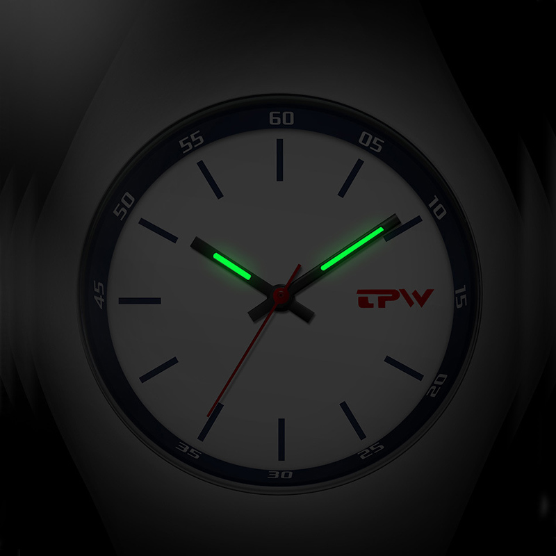 Starry Earth Rainbow Watch With Jelly Color Silicone Strap Silver - Image 6