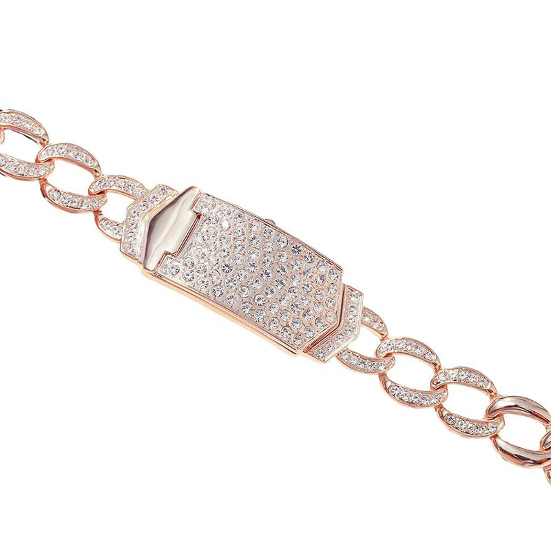 Iced Out Clamshell Quartz Watch Gold With Street Luxury Shine - Image 4