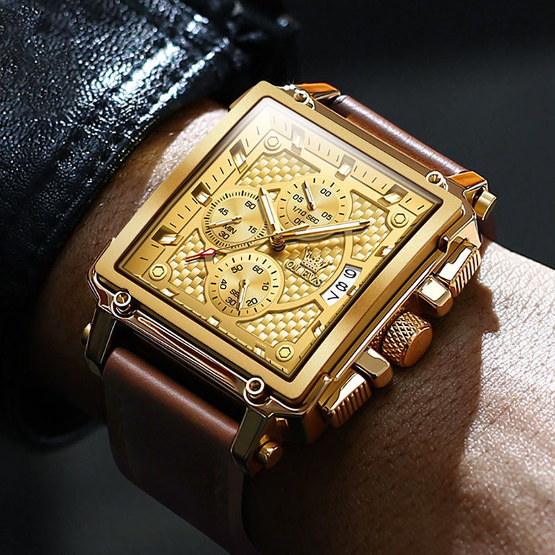 Multifunctional Luminous Men's Quartz Watch Silver With Street Luxury Shine