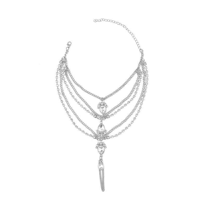 Boho Beach Crystal Anklet Bold Statement Style With Street Luxury - Image 3