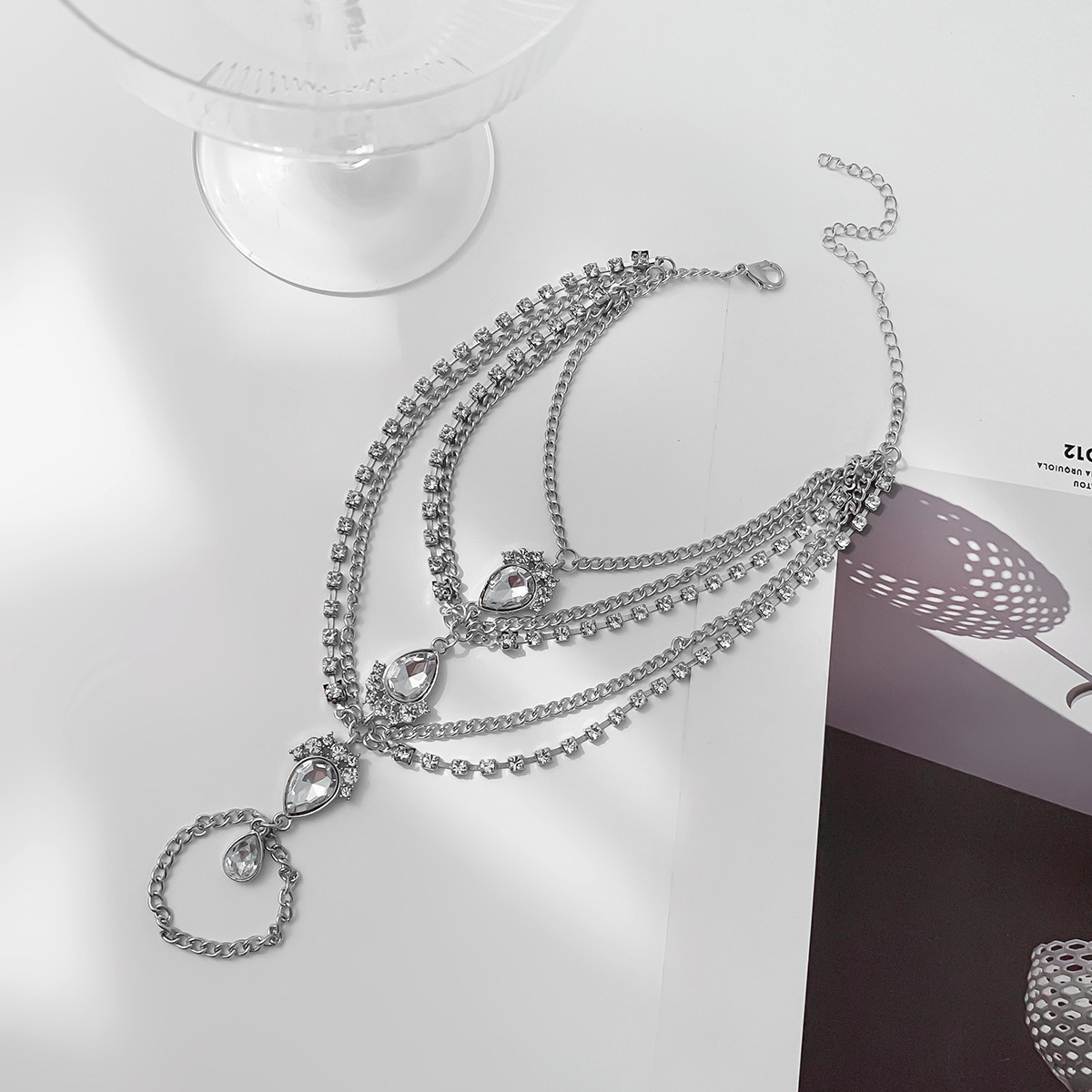 Boho Beach Crystal Anklet Bold Statement Style With Street Luxury - Image 8