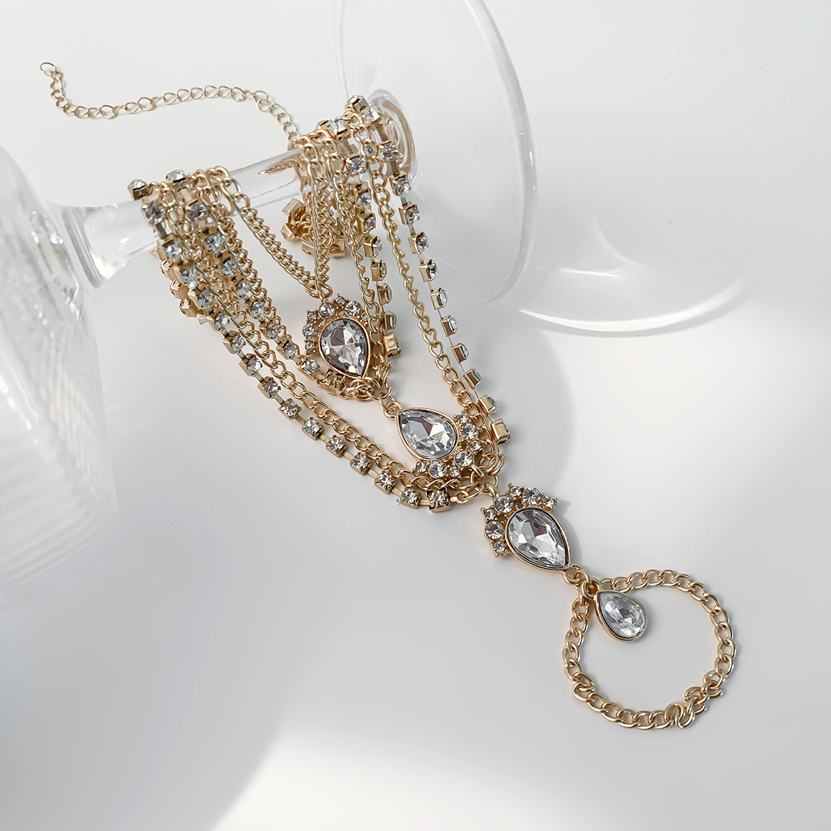 Boho Beach Crystal Anklet Bold Statement Style With Street Luxury - Image 9
