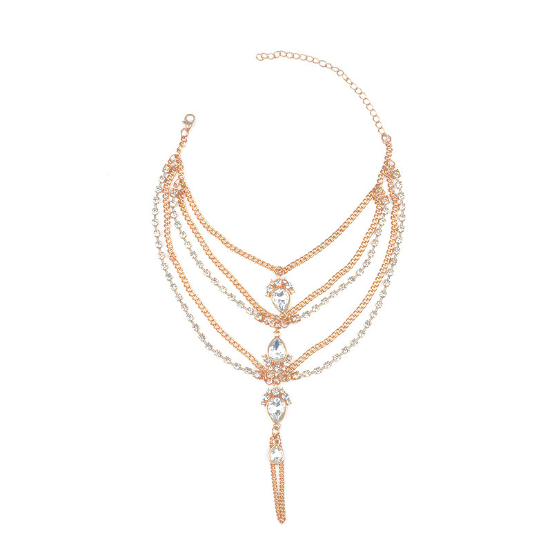 Boho Beach Crystal Anklet Bold Statement Style With Street Luxury - Image 11