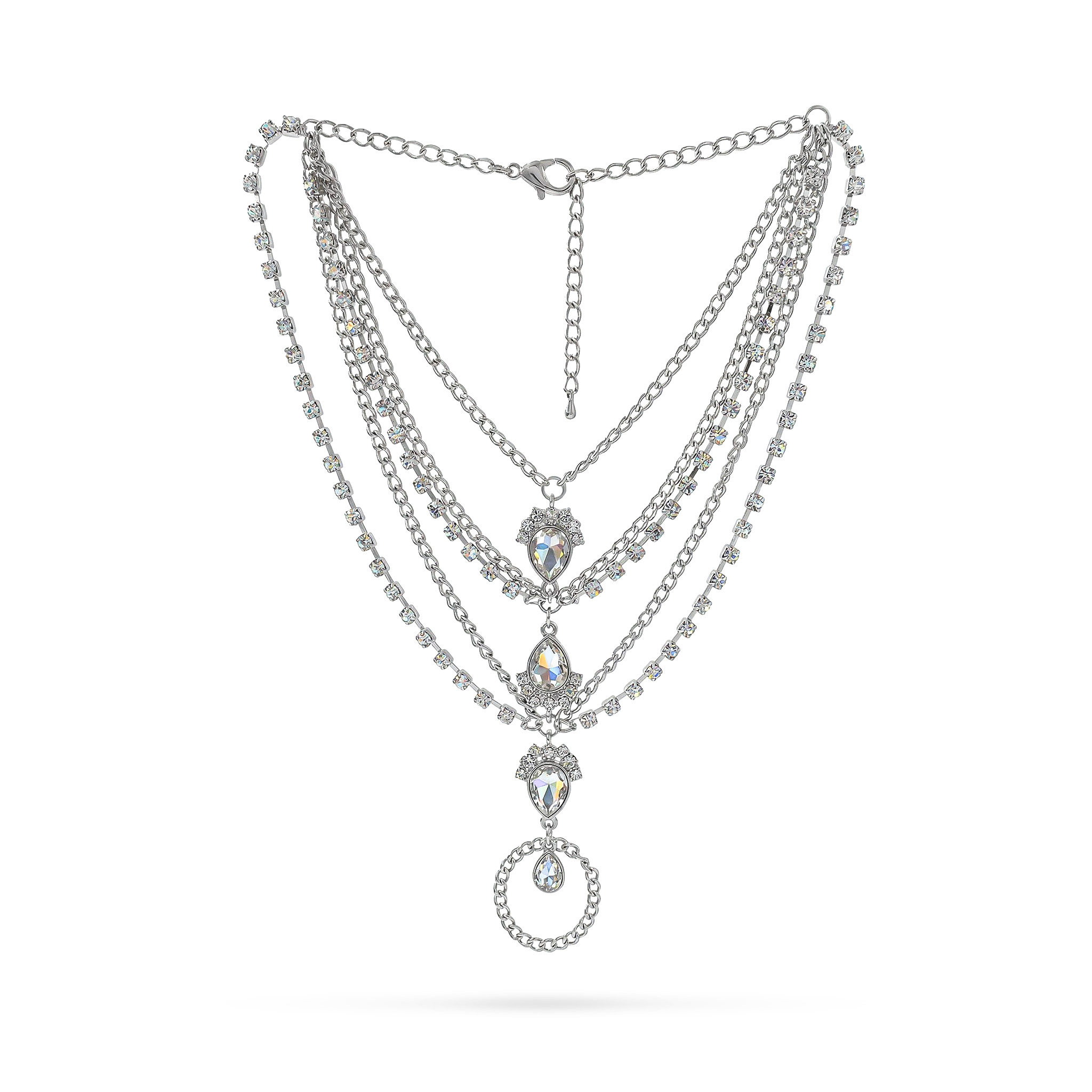 Boho Beach Crystal Anklet Bold Statement Style With Street Luxury