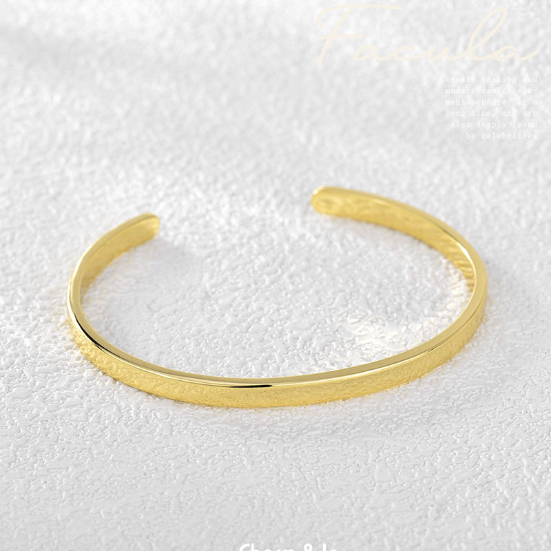 Classic 4mm Cuff Bangle Bold Statement Style With Street Luxury - Image 7