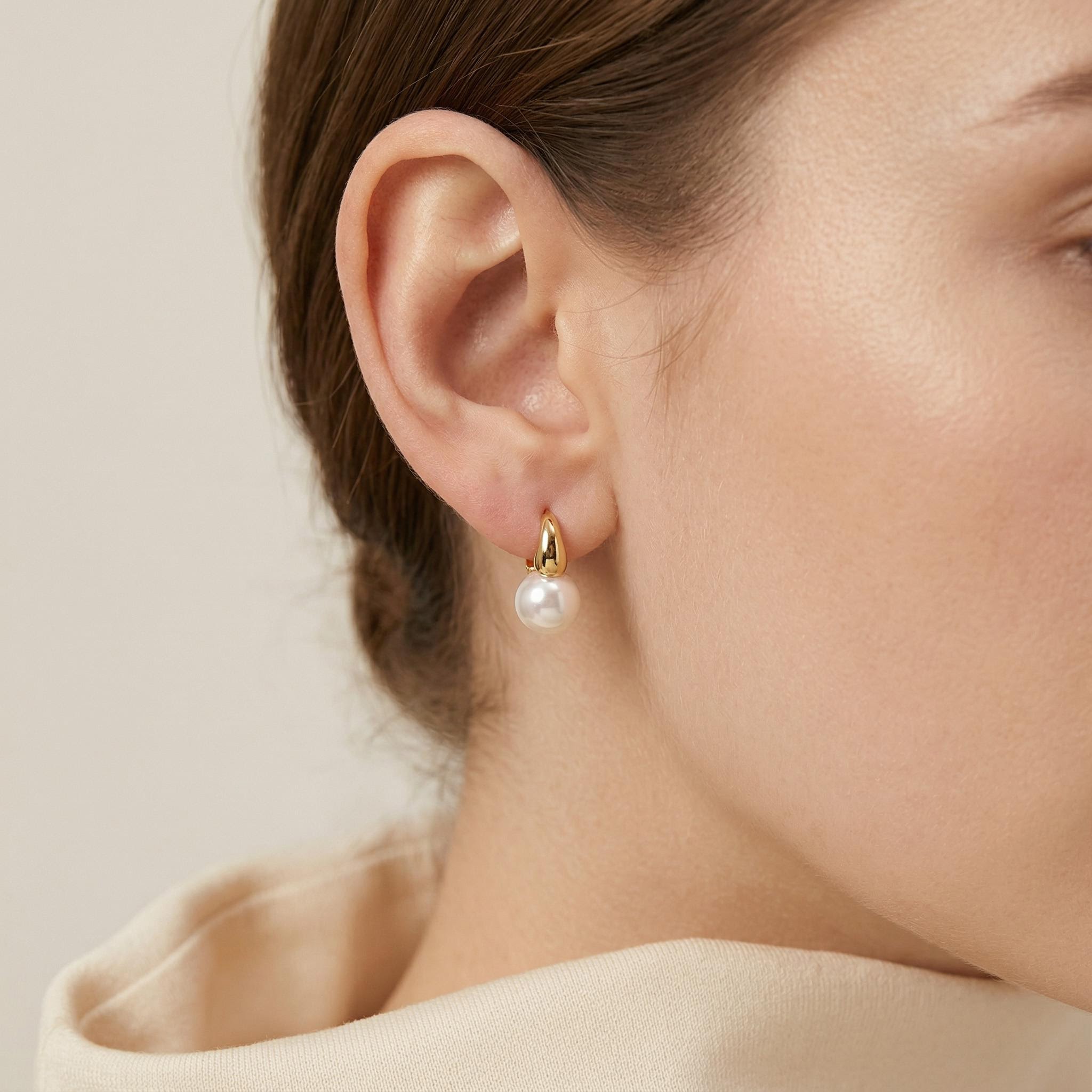 Mermaid Bead Earrings Bold Statement Style With Street Luxury - Image 3