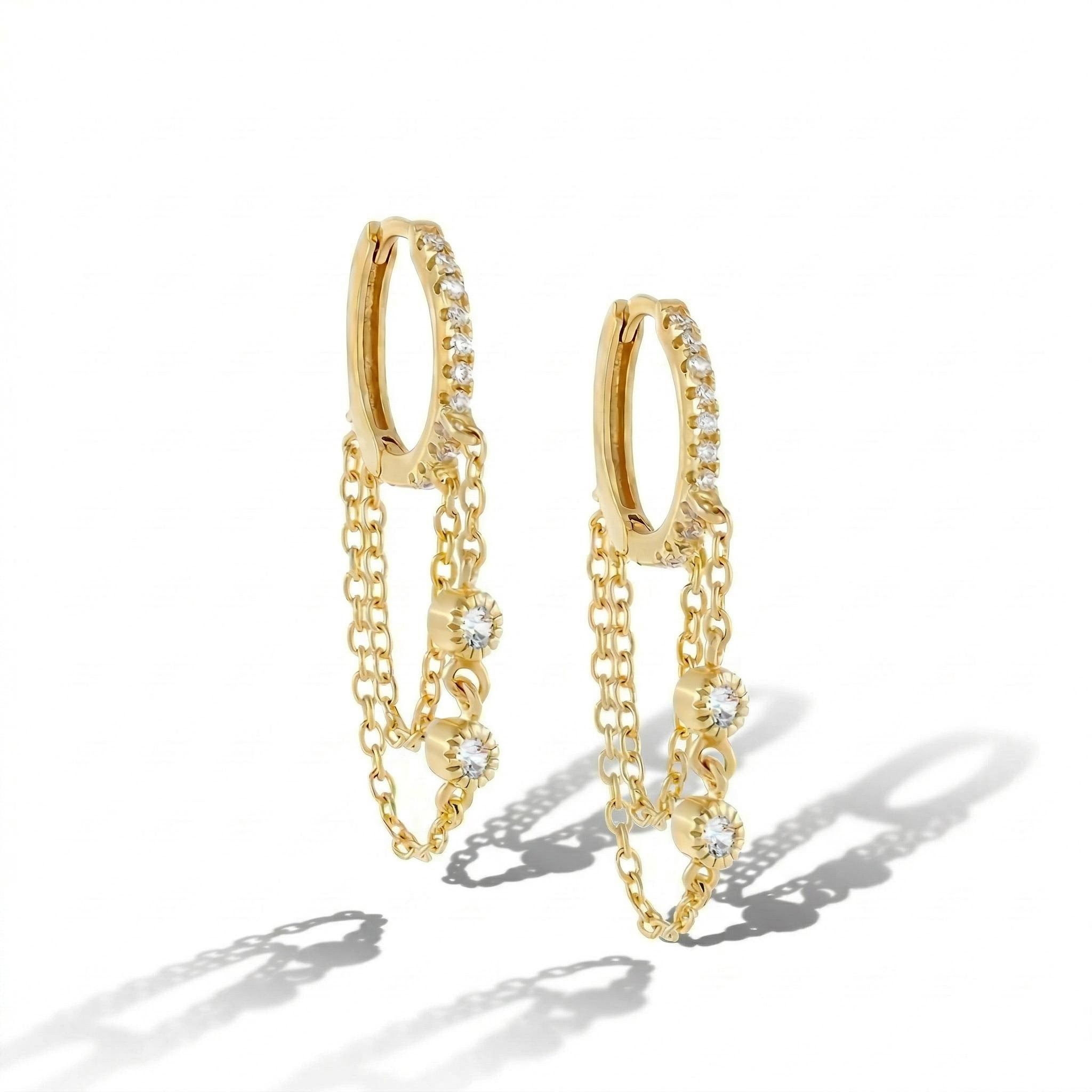 Sterling Silver Tassel Earrings Silver With Bold Statement Appeal - Image 5