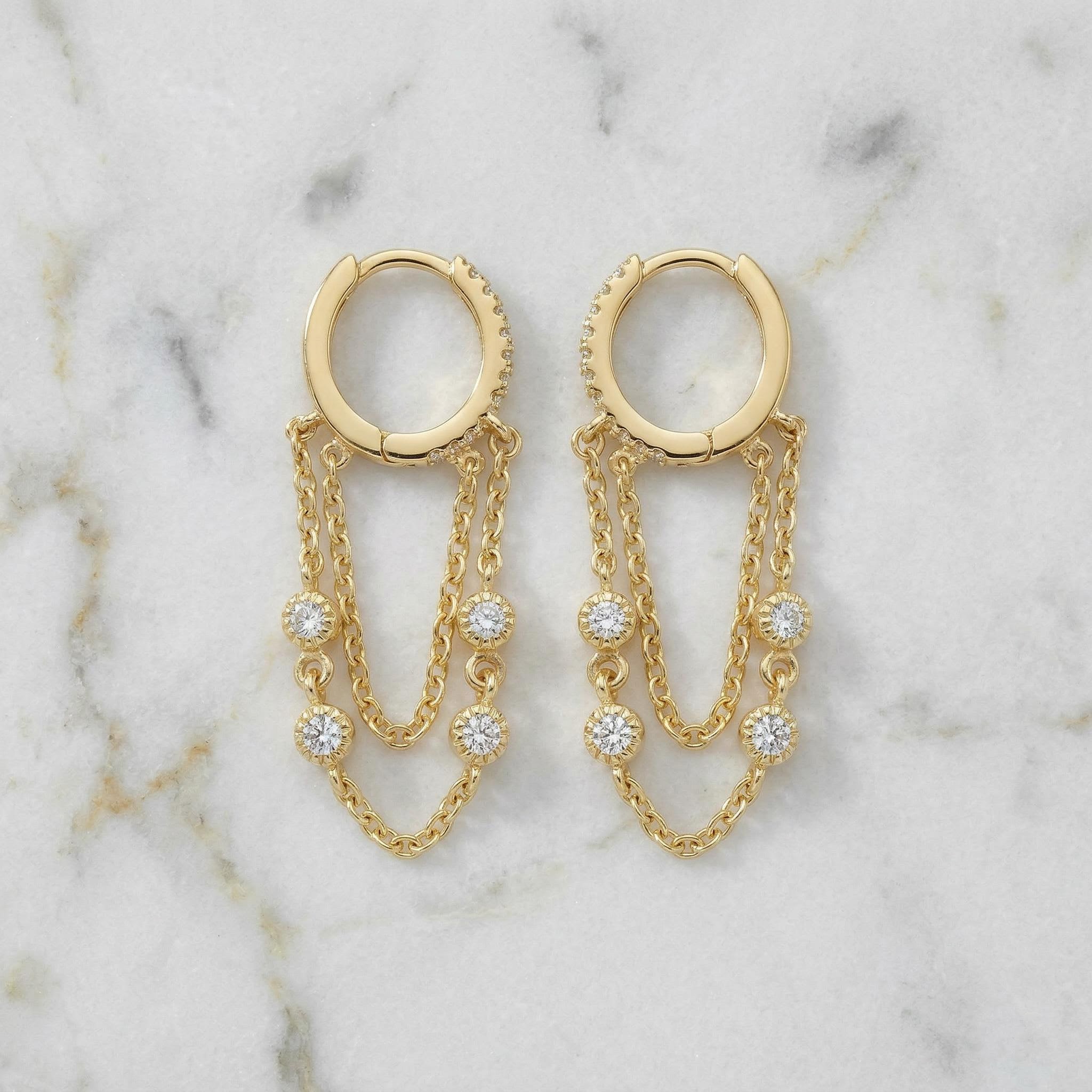 Sterling Silver Tassel Earrings Silver With Bold Statement Appeal - Image 6