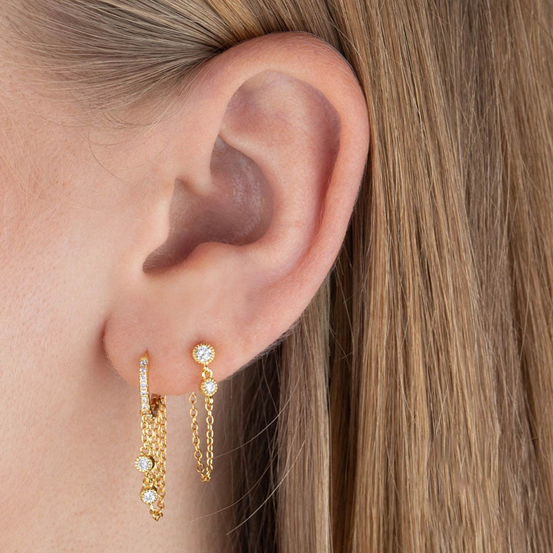 Sterling Silver Tassel Earrings Silver With Bold Statement Appeal - Image 8