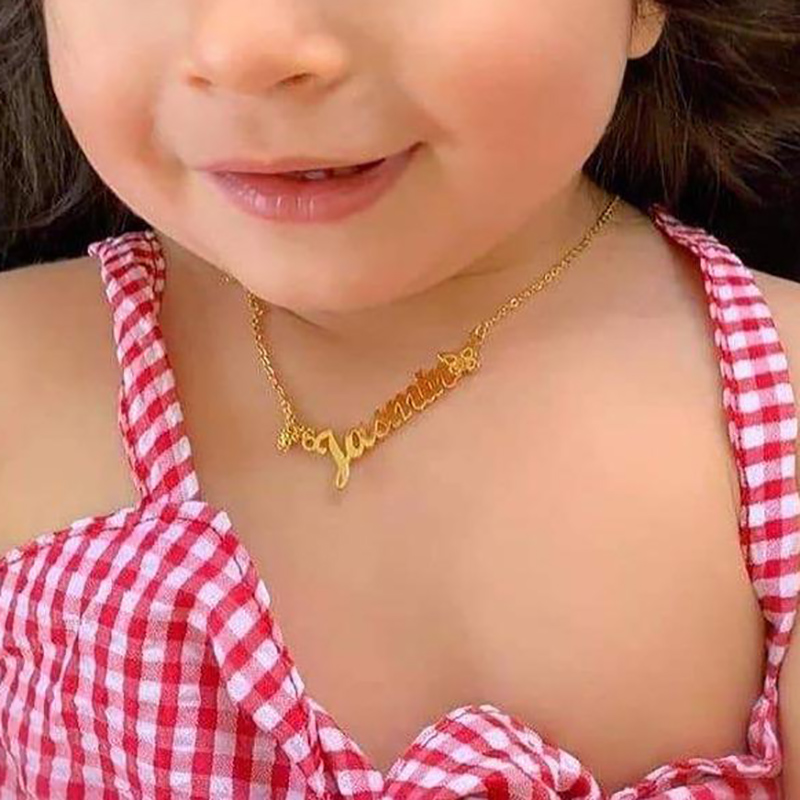 Personalized Butterfly Name Necklace Gold With Street Luxury Shine - Image 7