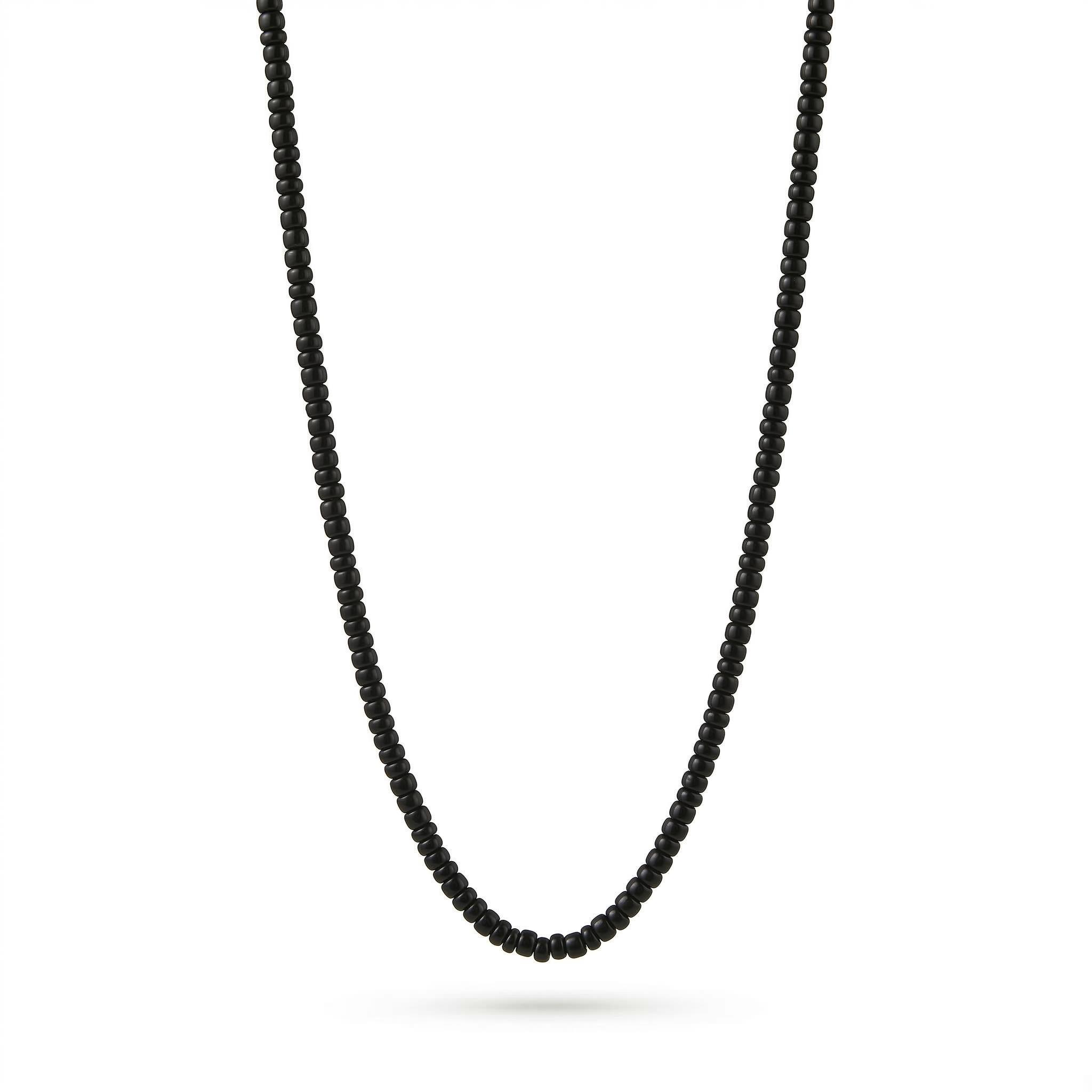 Multicolor String Beaded Handmade Choker Silver With Street Luxury Shine - Image 4