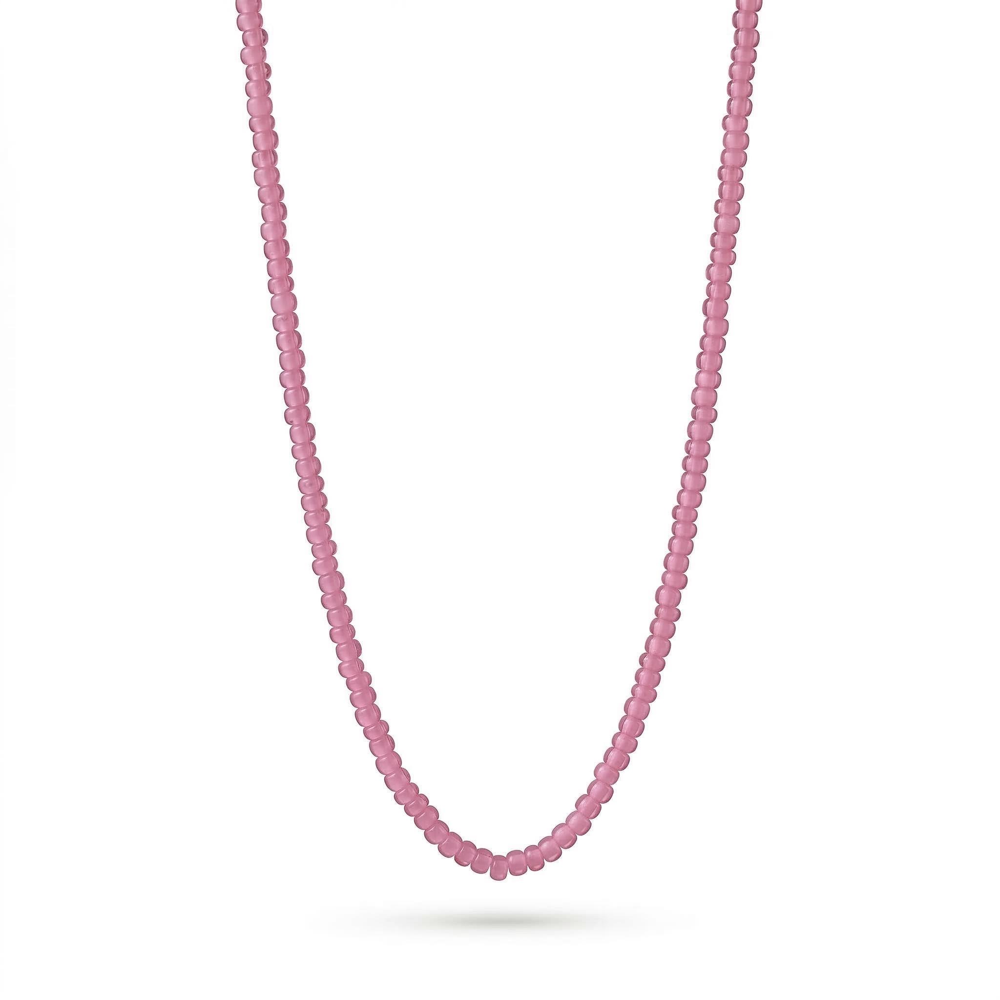 Multicolor String Beaded Handmade Choker Silver With Street Luxury Shine - Image 5