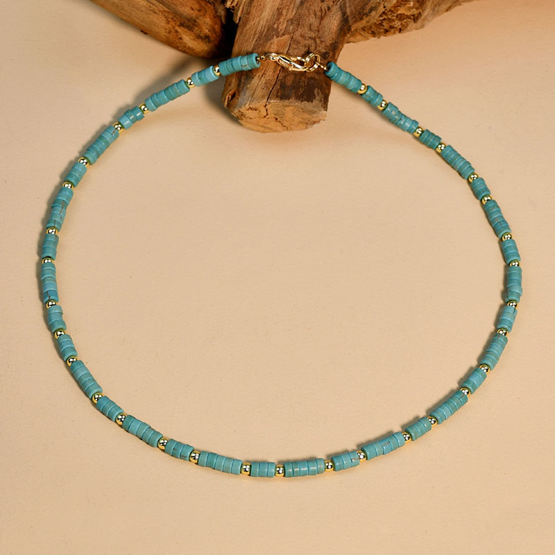 Boho Turquoise Choker Necklaces Bold Statement Style With Street Luxury - Image 5
