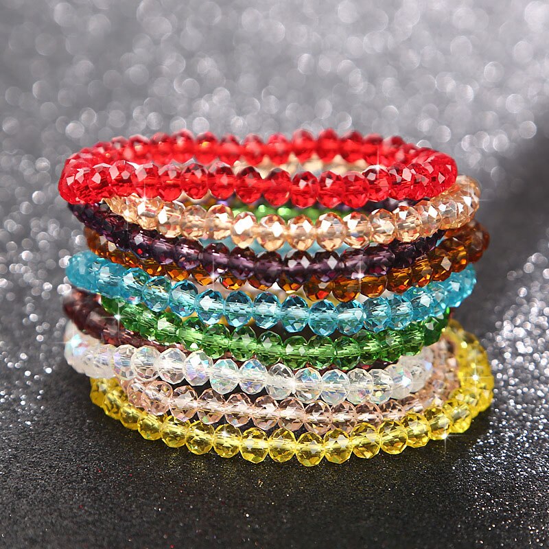 Multicolor Crystal Beaded Bracelet Bold Statement Style With Street Luxury - Image 11