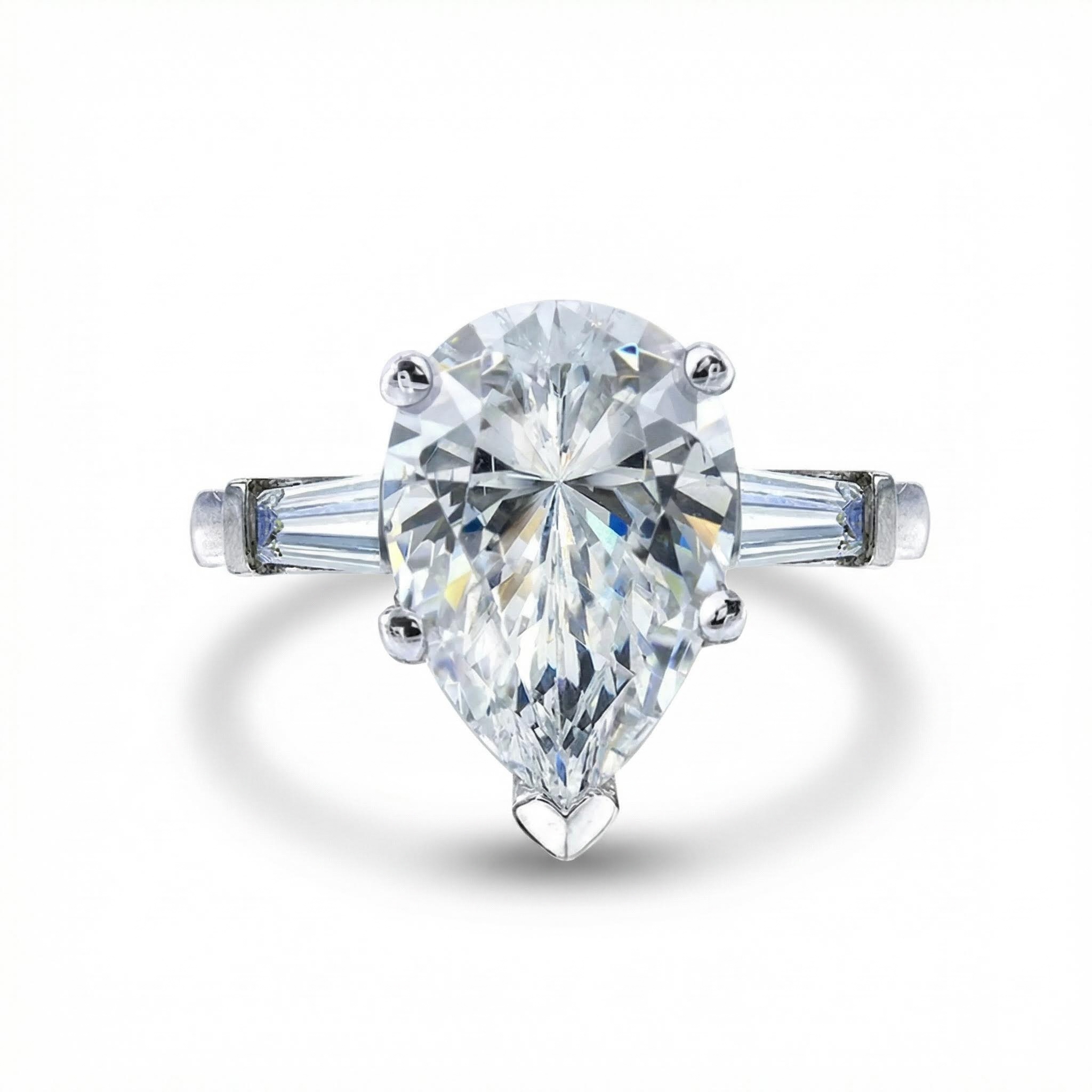 Pear Cut Engagement Ring Bold Statement Style With Street Luxury