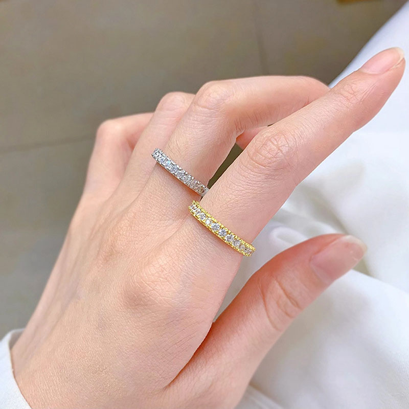 Round Cut Hollow Heart Wedding Band Ring With Bold Statement Appeal - Image 6