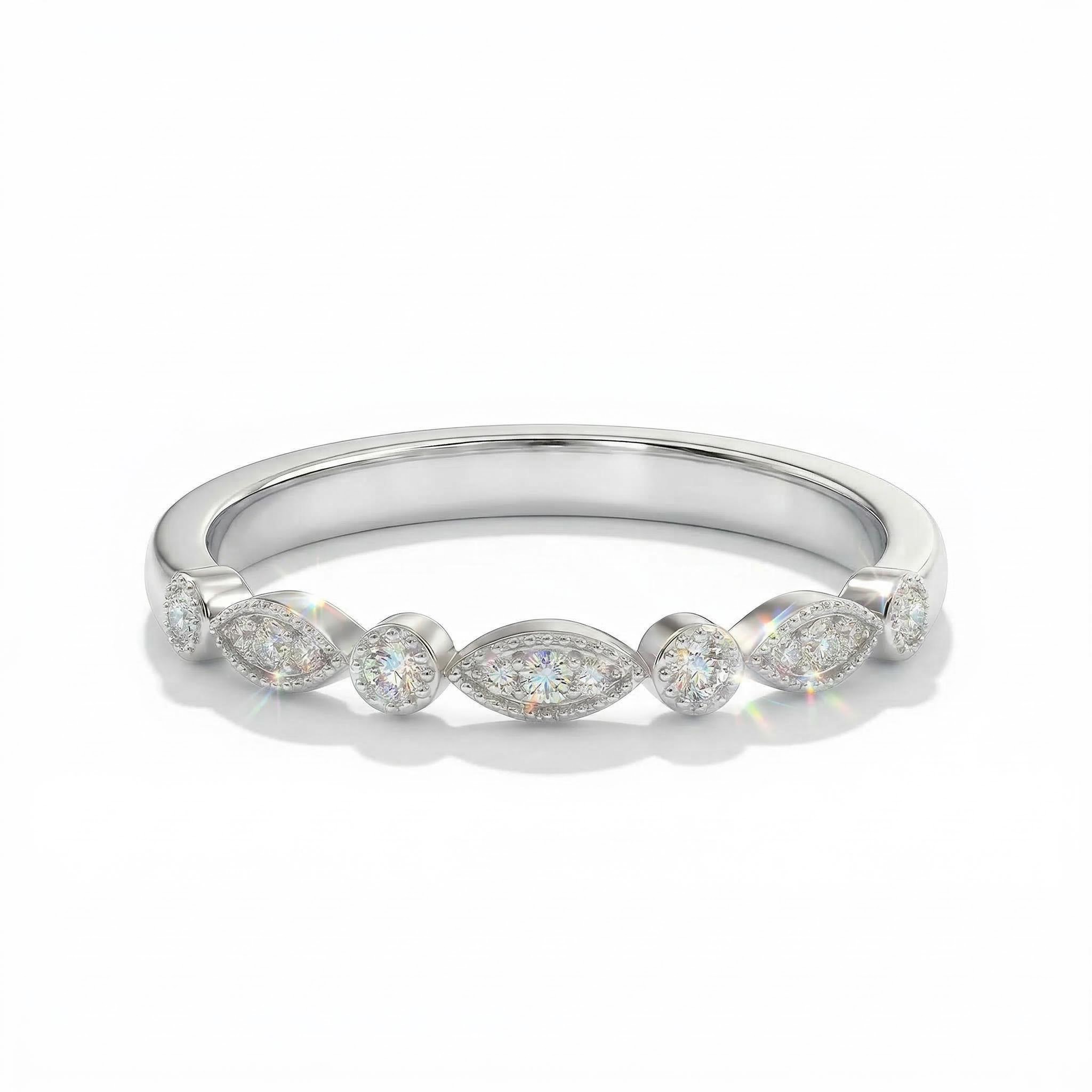 Refined Oval Cut Halo Ring Set Iced Out With Bold Statement Appeal - Image 8