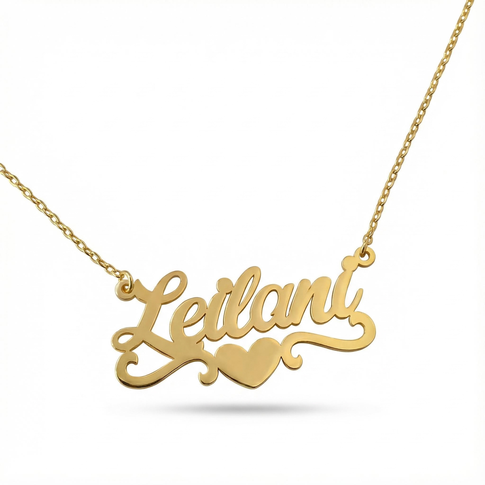 Customized Name Heart Necklace Pendant With Bold Statement Appeal - Image 4